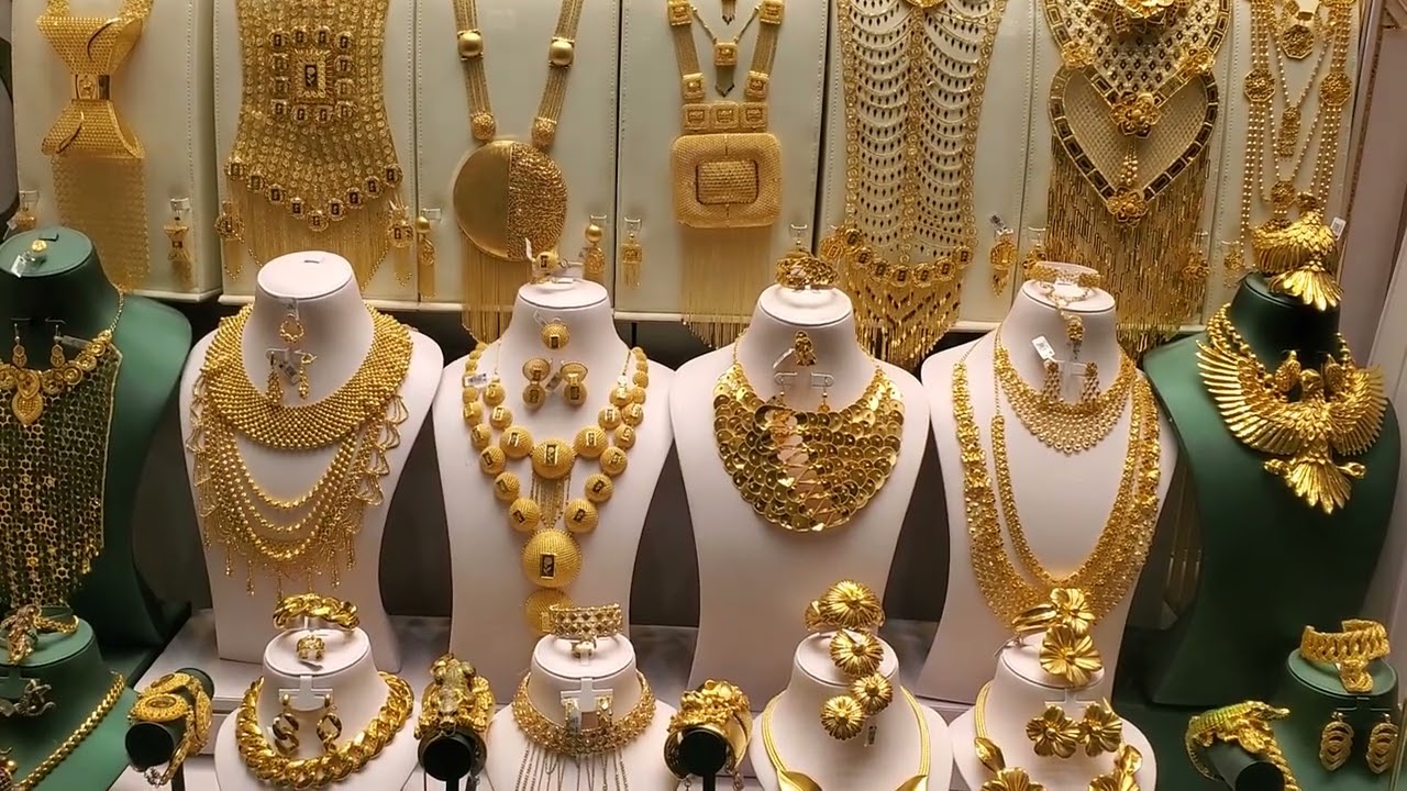 21 کیرٹ گولڈ نیکلیسس21 Karat Gold Necklace in Dubai 