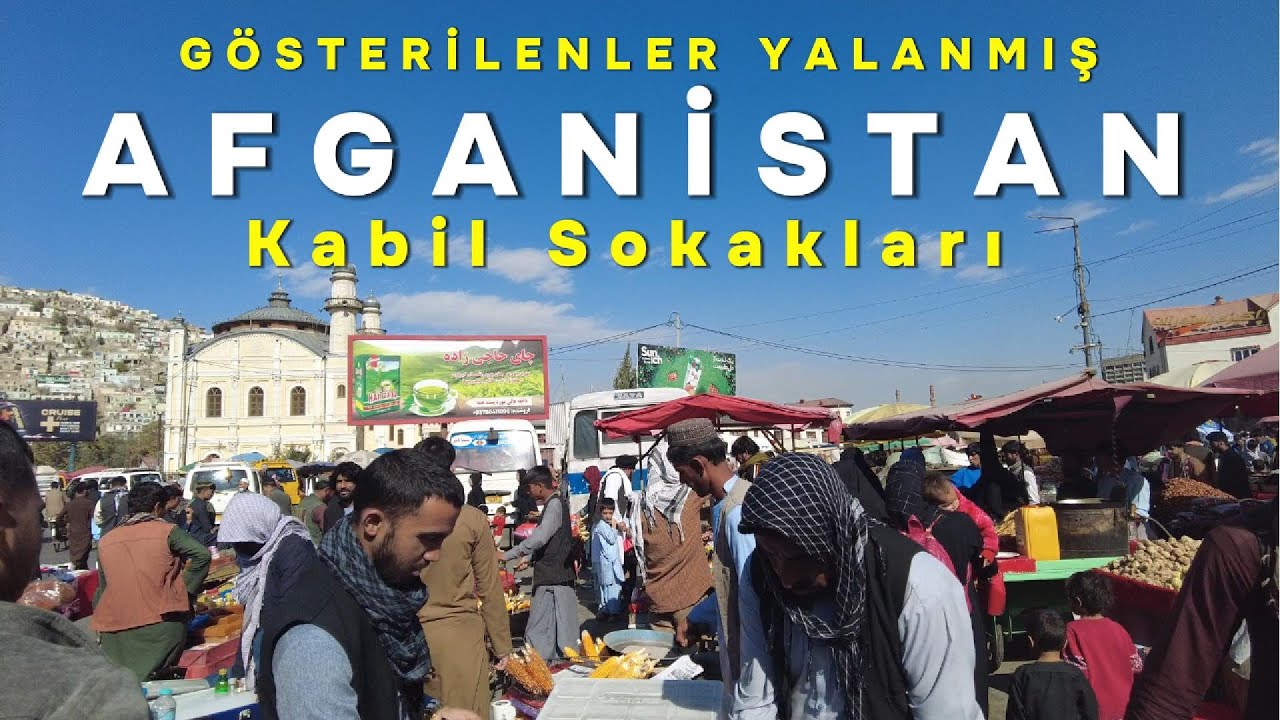 Afganistan ! Gösterilenler Yalanmış! (Kabil Sokakları, Market Fiyatları) - vlog Afganistan🌍11