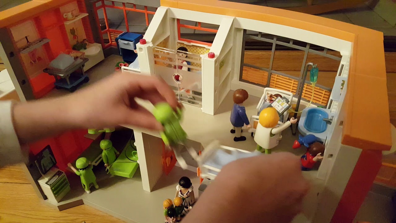 Une journée à l'hopital Playmobil
