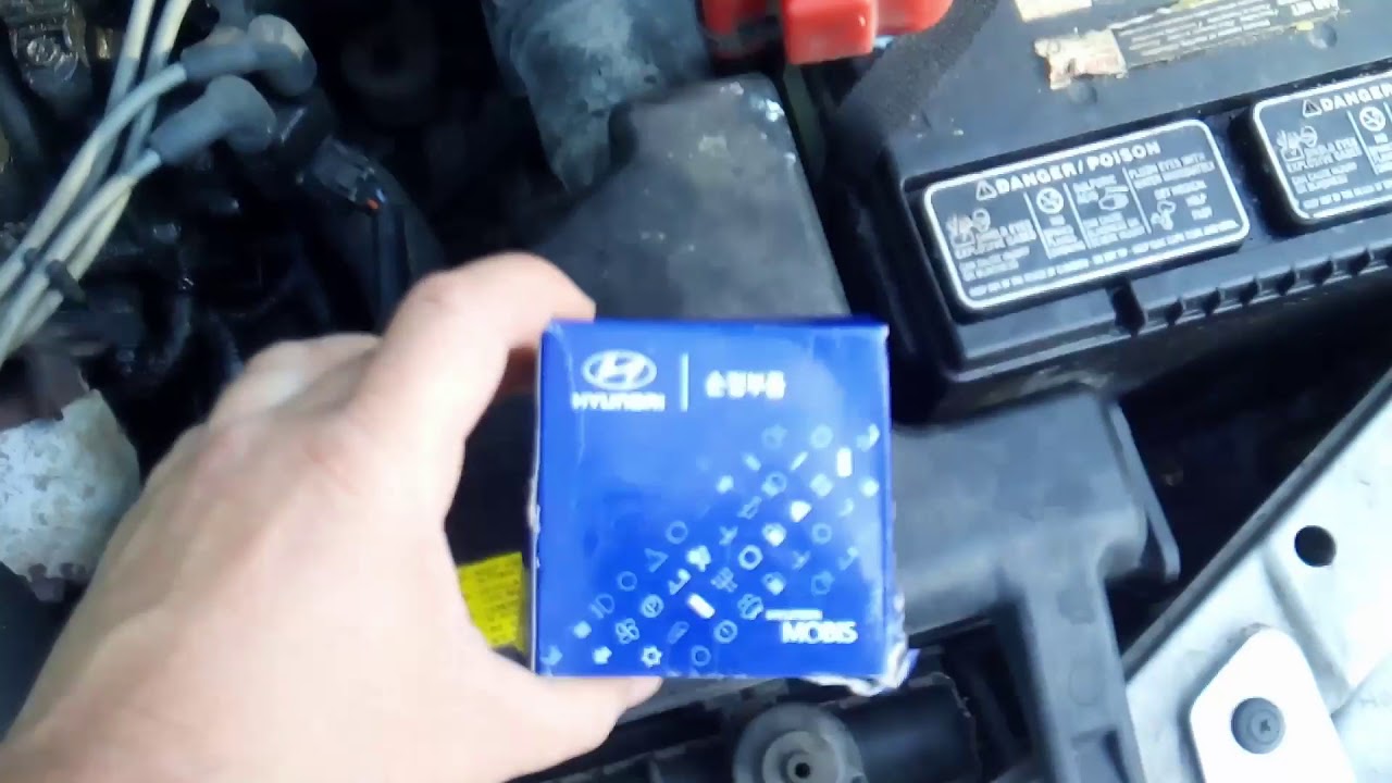 Клапан управления холостым ходом Hyundai Accent