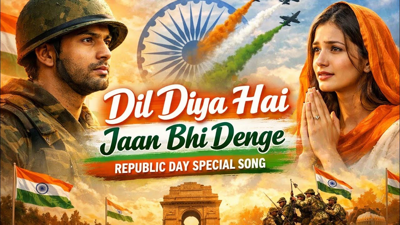 Dil Diya Hai Jaan Bhi Denge | New Song 2026 Style | Patriotic Song | Desh Bhakti Song | MandalMuzik 