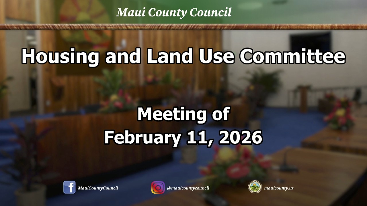 HLU Committee Meeting of February 11, 2026