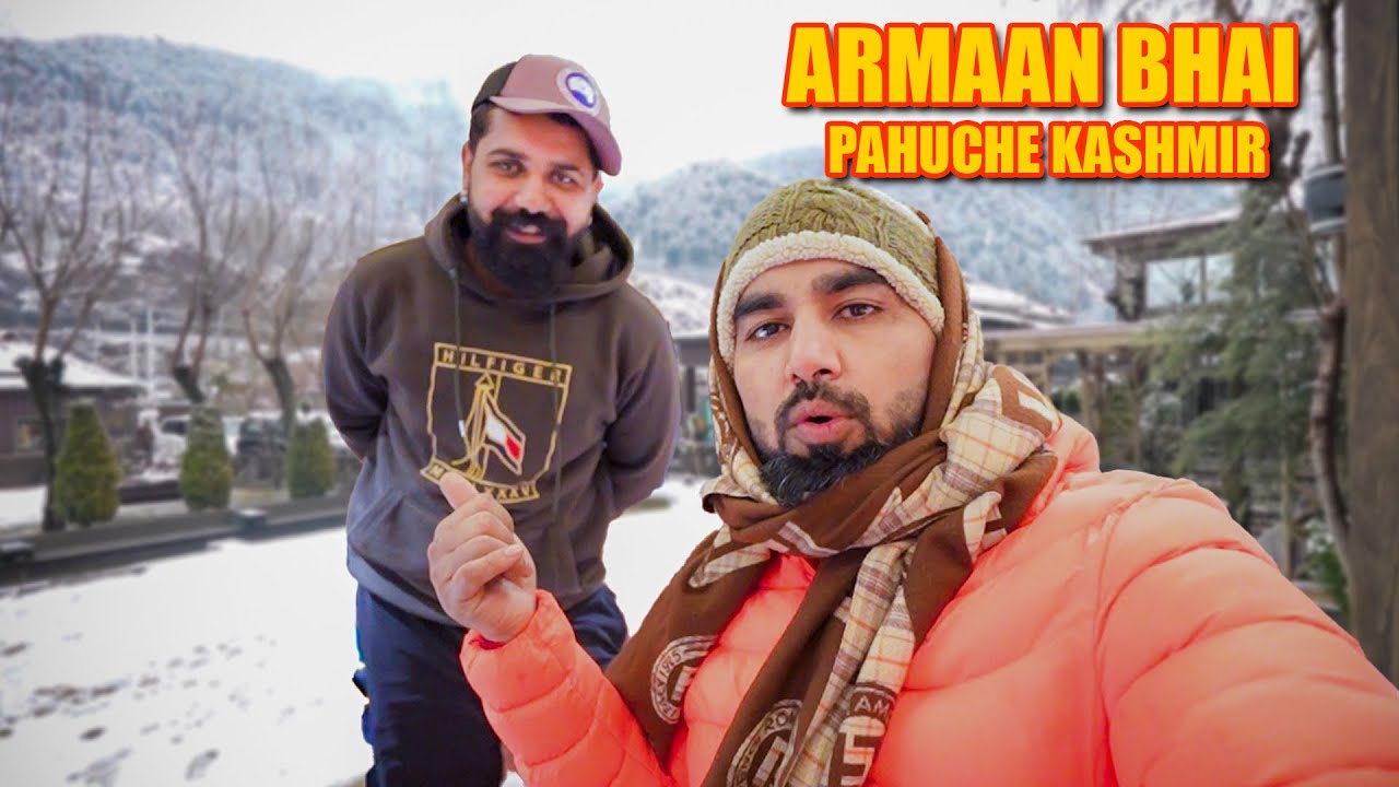 Armaan Malik Bhai Pahuche Kashmir || Dhanda Vlogs1 || Armaan Malik