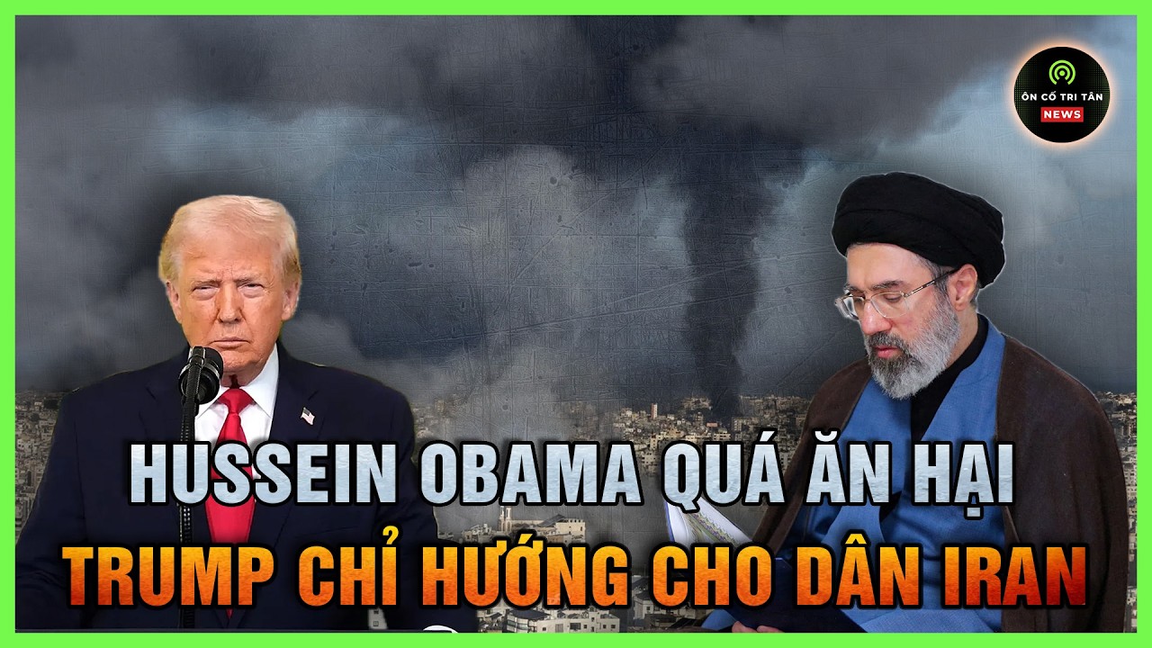 Con trai Khamenei khóc vì ‘ghế nóng’, Trump tiết lộ lối đi tiếp theo cho dân tộc Ba Tư