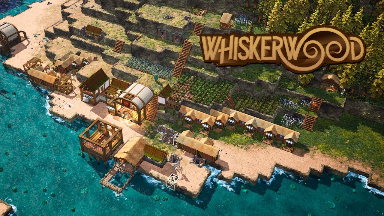 이번엔 쥐를 부려먹어 보겠습니다... 쥐들이 세우는 도시 건설 게임 | 휘스커우드 Whiskerwood