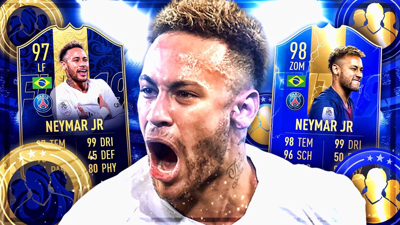 FIFA 19: Neymar TOTS vs Neymar TOTY Squad Builder Battle vs Gamerbrother 🔥😱