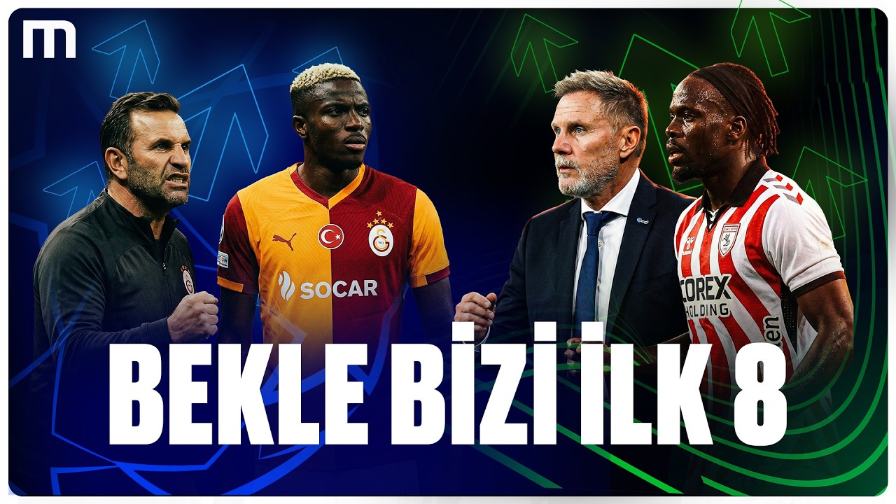 Galatasaray ve Samsunspor'un Çeyrek Final İhtimalleri | Ülke Puanı