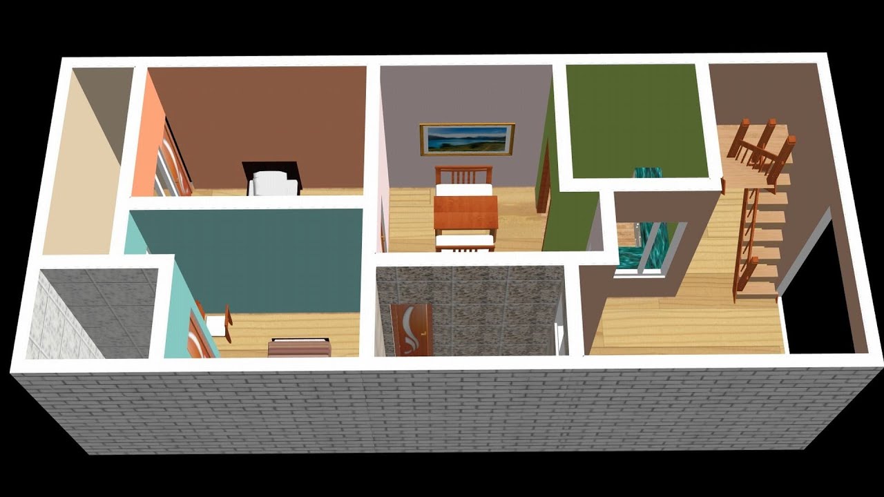 18 X 45 HOUSE PLAN WITH CAR PARKING-810Sq ft House-18x45 GHAR KA NAKSHA-5.5 x 14m Small House Plan
