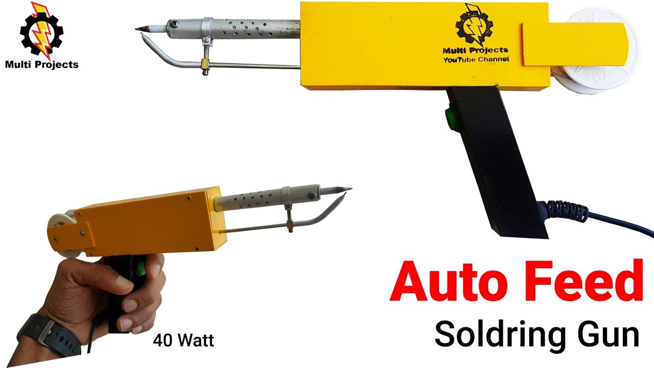 How to Make Automatic Soldring Iron | Multi Projects