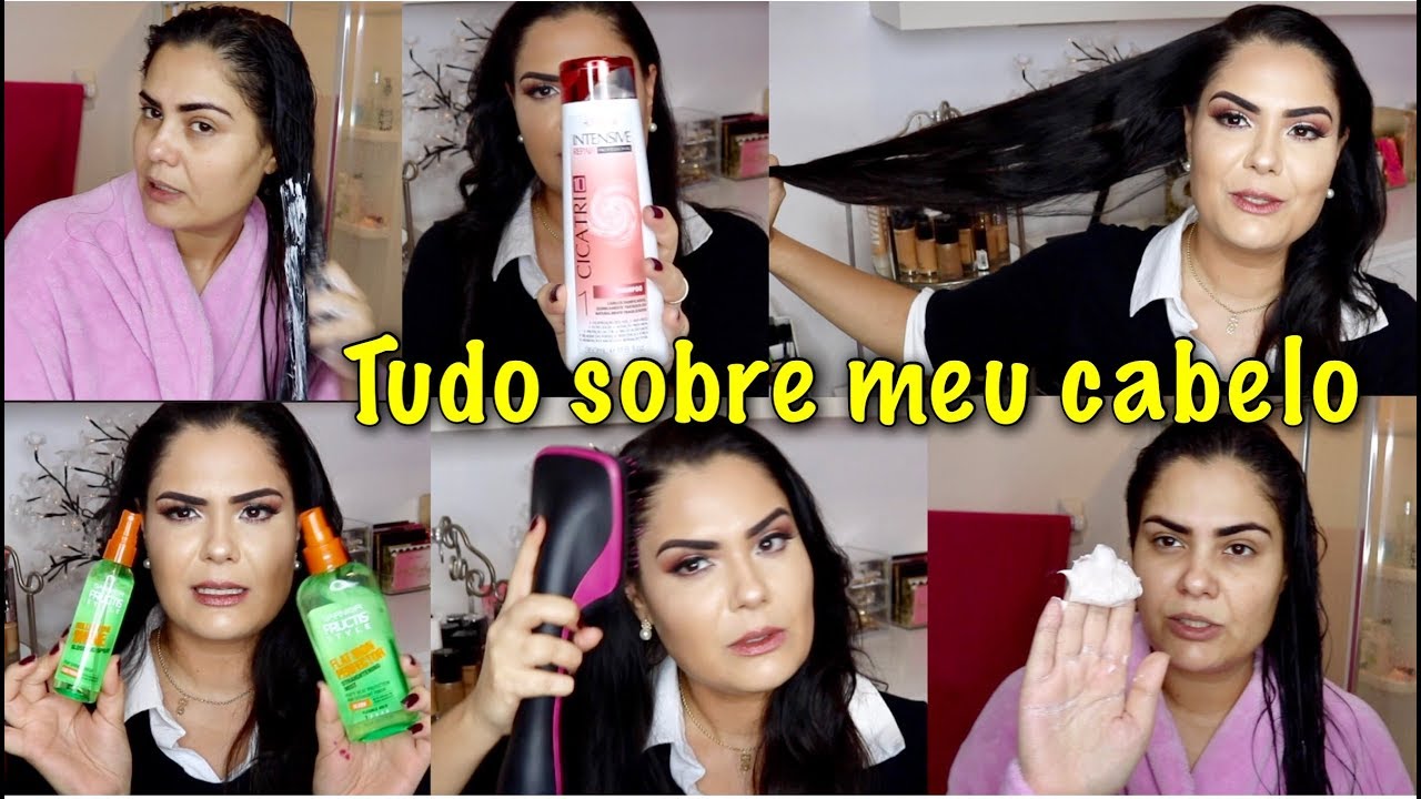MEUS CUIDADOS COM OS CABELOS
