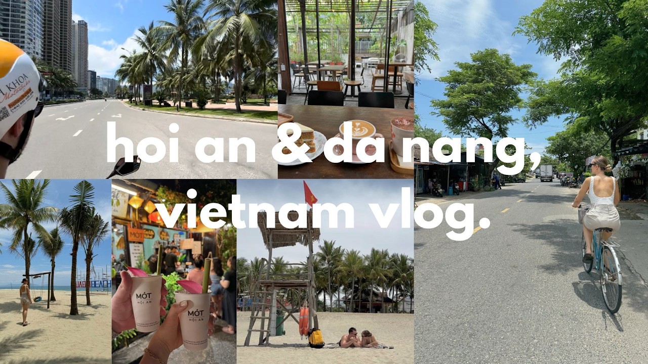 vietnam vlog | hoi an & da nang entdecken, marble mountains, beach days, streetfood, oldtown