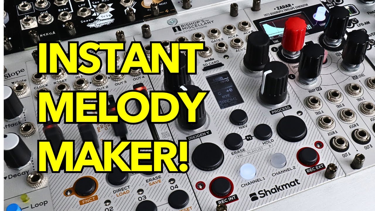 Shakmat Bishop's Miscellany Mk2. Instant inspiration. Full tutorial and patch examples