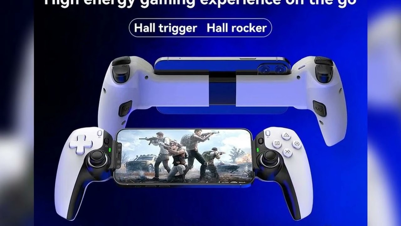 A must-have product! D9 Mobile Game Controller Telescopic Gamepad phone gamepad For Android IOS PS