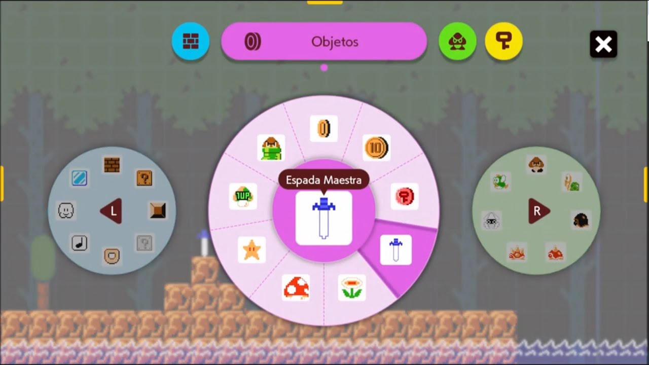 SUPER MARIO MAKER 2 / Editor de niveles de Nintendo Switch | The Legend of Zelda Maker level