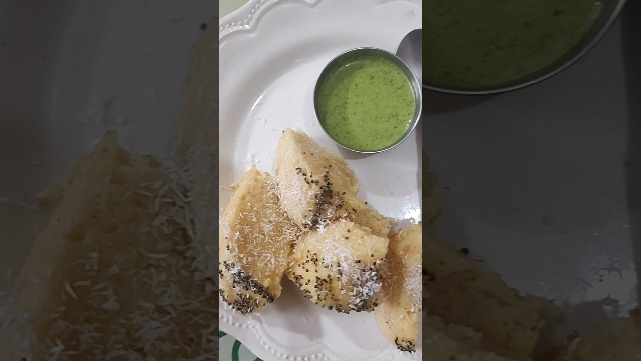 Damni dhokla made at Home