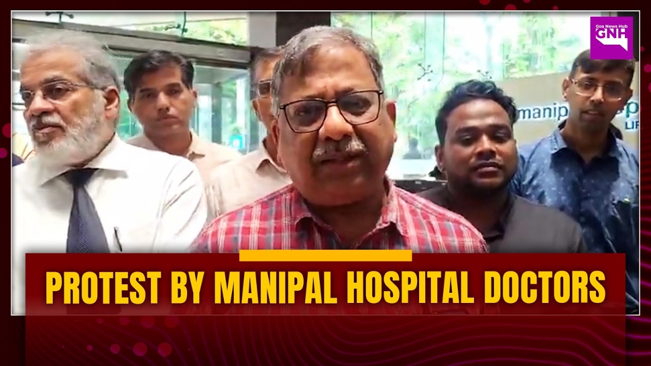 PROTEST BY MANIPAL HOSPITAL DOCTORS