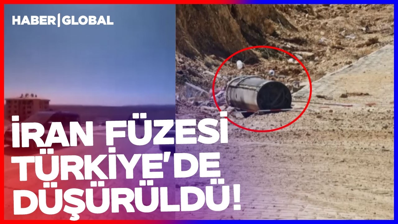 SON DAKİKA! İRAN FÜZESİ TÜRKİYE'DE DÜŞÜRÜLDÜ! MSB Duyurdu