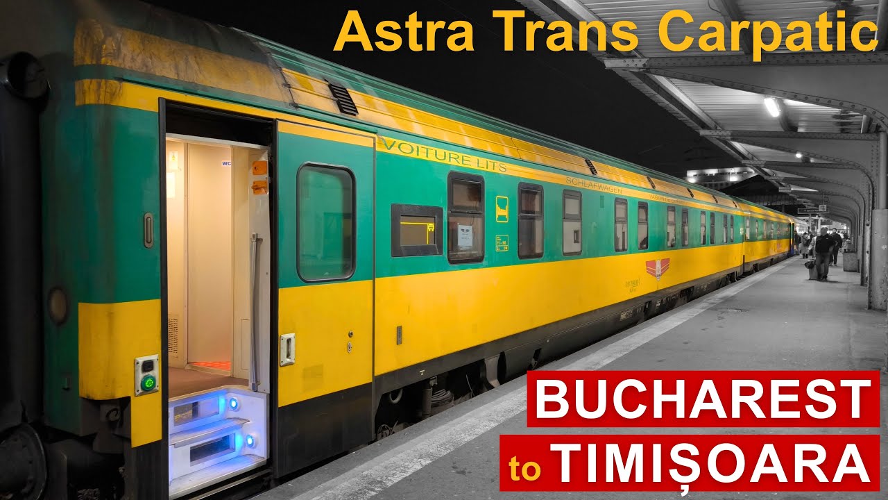 Private Sleeper on Romania’s Astra Trans Carpatic Night Train | Bucharest to Timisoara