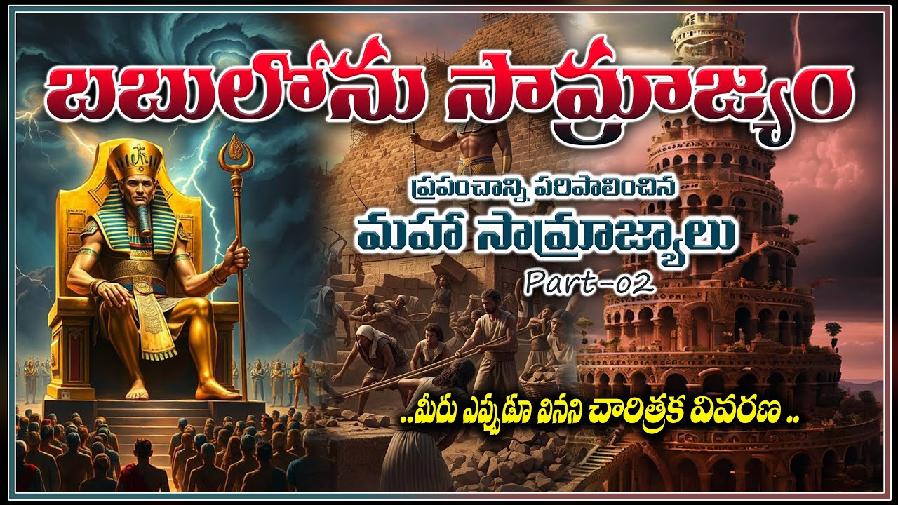 Babylon Kingdom || బబులోను మహా సామ్రాజ్యము with Historical Data #Part-2 ||Bible Unknow Facts Telugu
