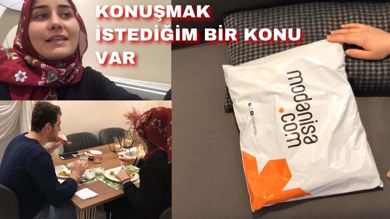 MODANİSA HEDİYEM GELDİ | BİZİMLE AKŞAM YEMEĞİ | YAYLA ÇORBASI | FIRINDA TAVUK | GÜNLÜK VLOG