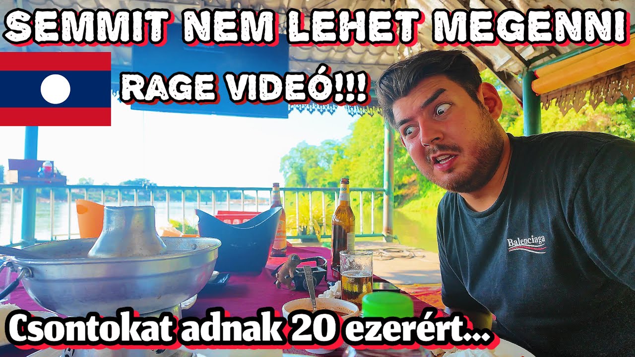 &Eacute;LETEM LEGROSSZABB &Eacute;TKEZ&Eacute;SE! 🇱🇦 Laosz