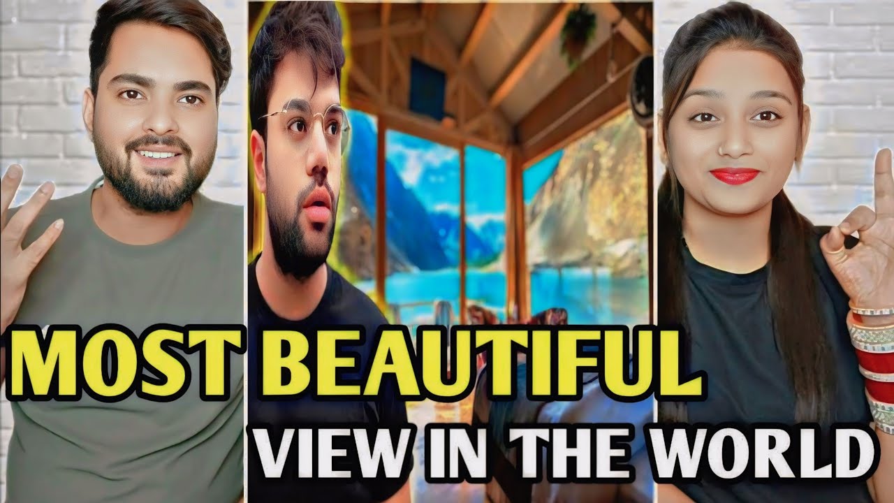 Indians React To Ducky Bhai Waking Up To The Most Beautiful View In The World 😍