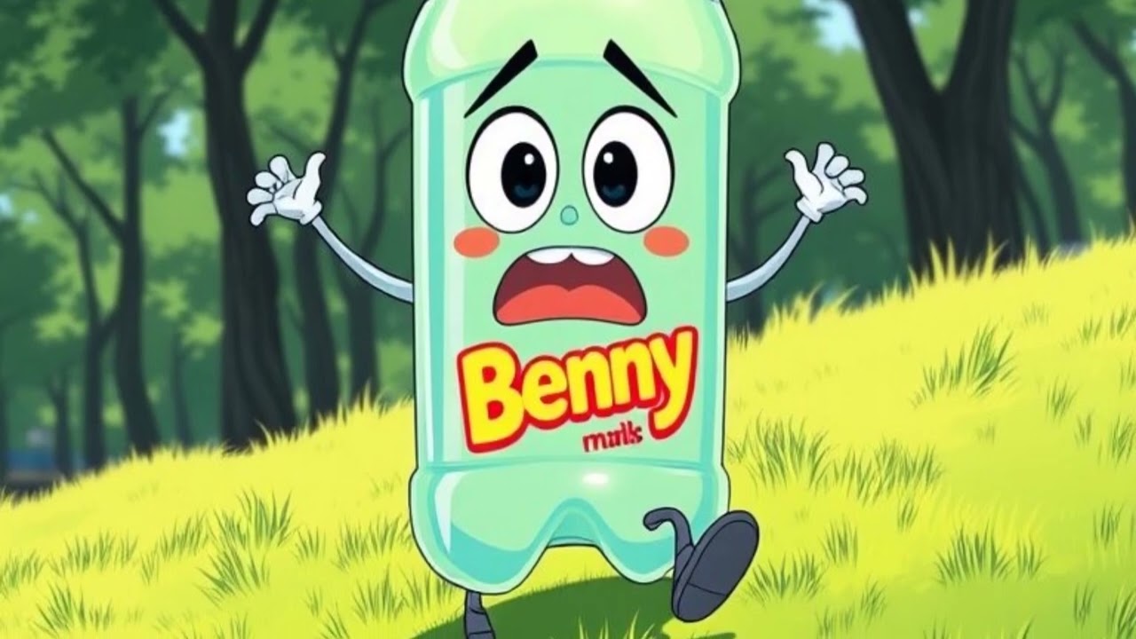 A Short Eco Story for Kids: Benny the bottles journey