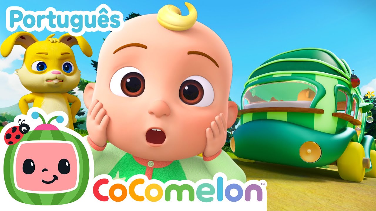 O Ônibus dos Animais! 🚍 CoComelon em Português 🍉 Músicas da Turminha