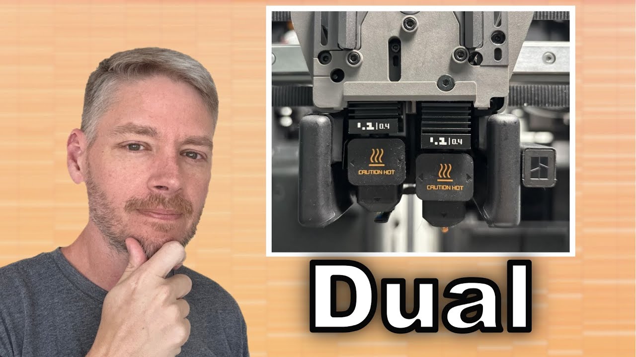 Printing Molds for Plaster using a Dual Extruder