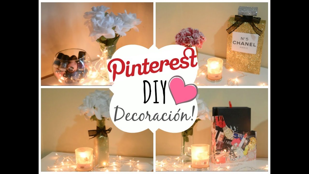 DIY'S para tu Habitacion! PINTEREST