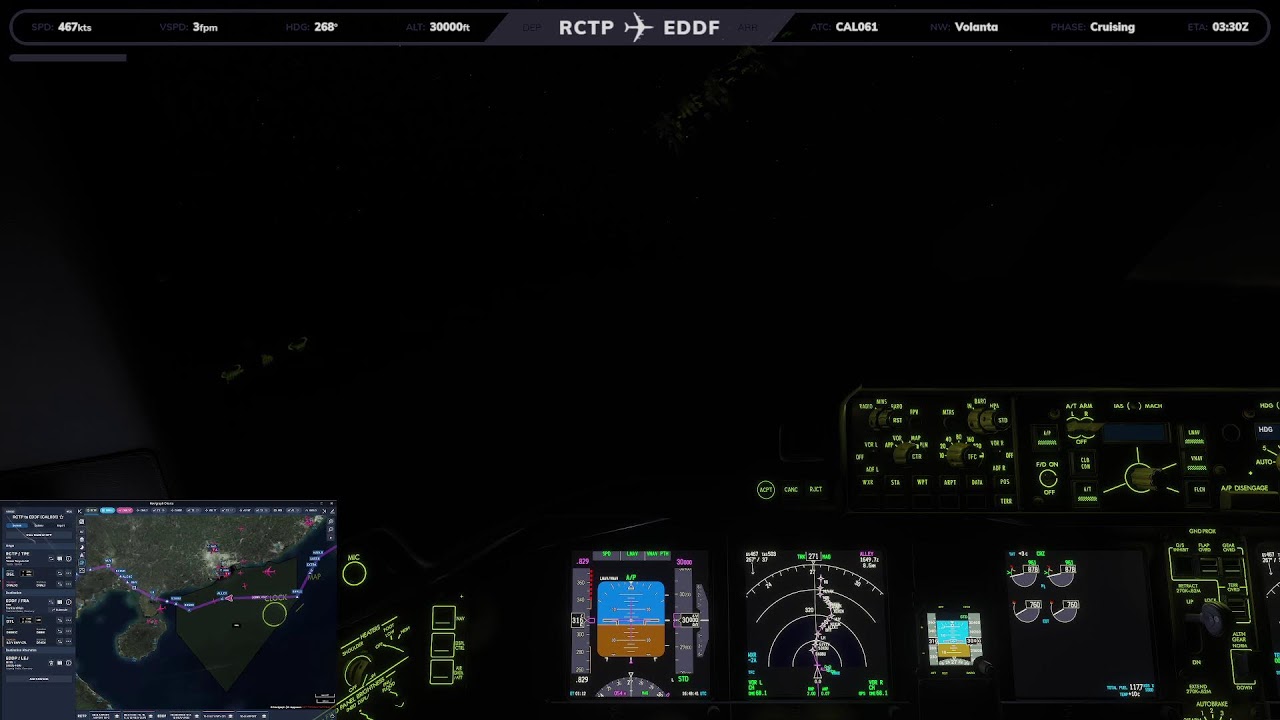[MSFS2024]CAL061 | RCTP-EDDF (Taipei-Frankfurt ) VCAL 周末法蘭克福長程班 Depature