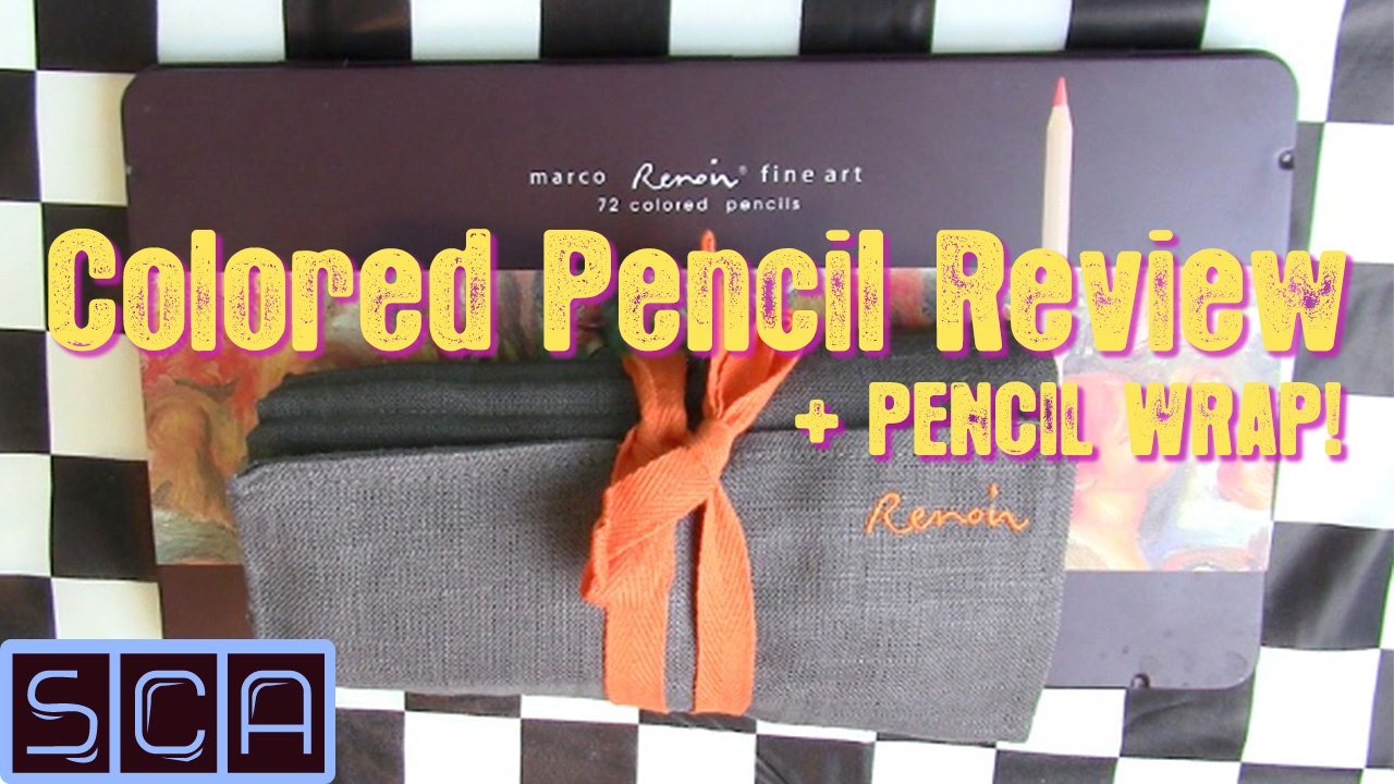 Marco Renoir Colored Pencils & Pencil Wrap REVIEW