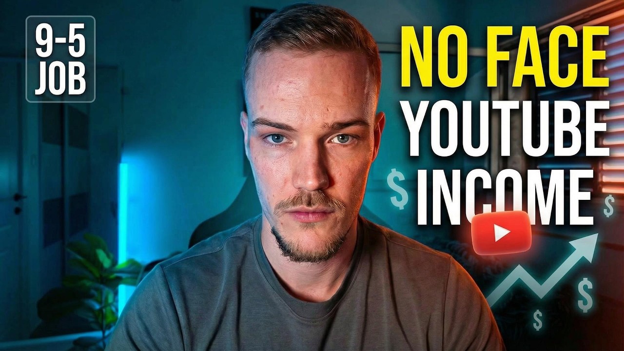 How I Make Money on YouTube Without Showing My Face ( While working Full Time Job )