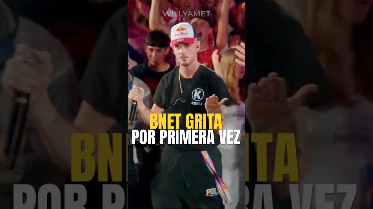 Bnet Grit&oacute; Por Primera Vez Enfadado 😠 #bnet #fmsinternacional #batallasderap #fms #redbullgallos