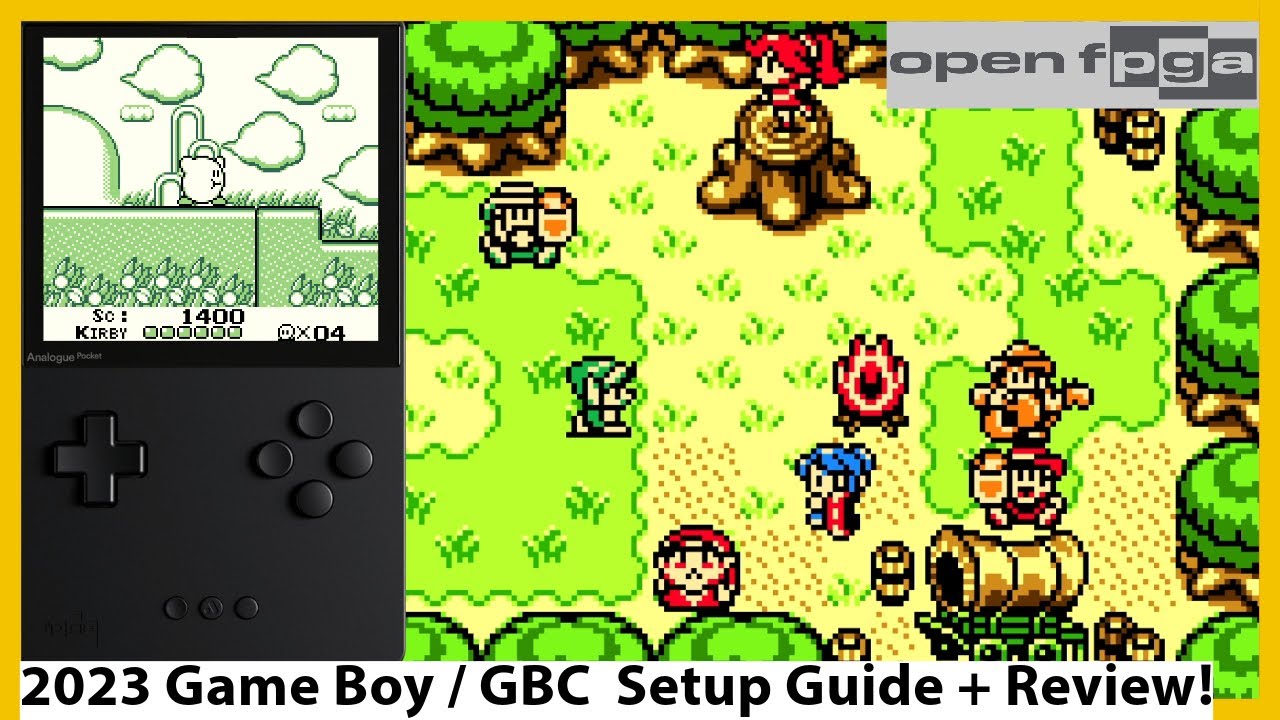Analogue Pocket is the Best Way to Play Game Boy and Game Boy Color! Setup Guide and Review!