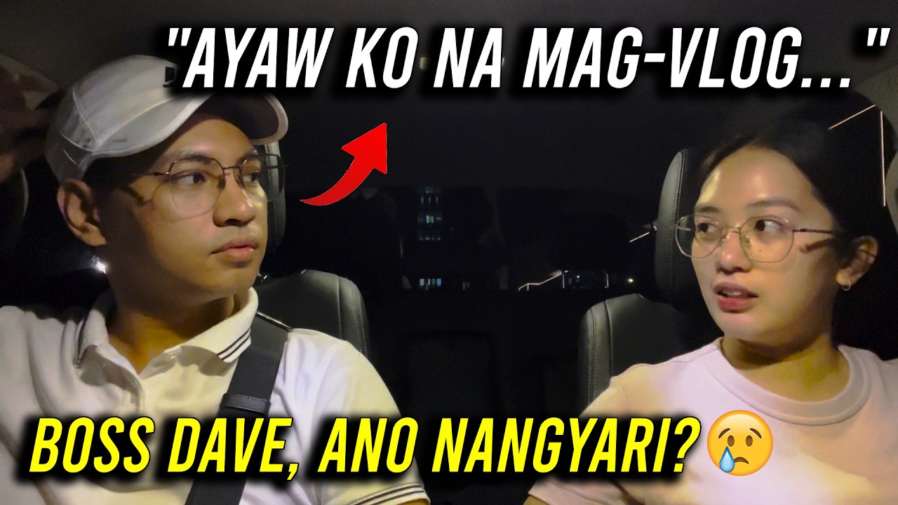 BOSS DAVE, AYAW NA MAGVLOG?? ☹️