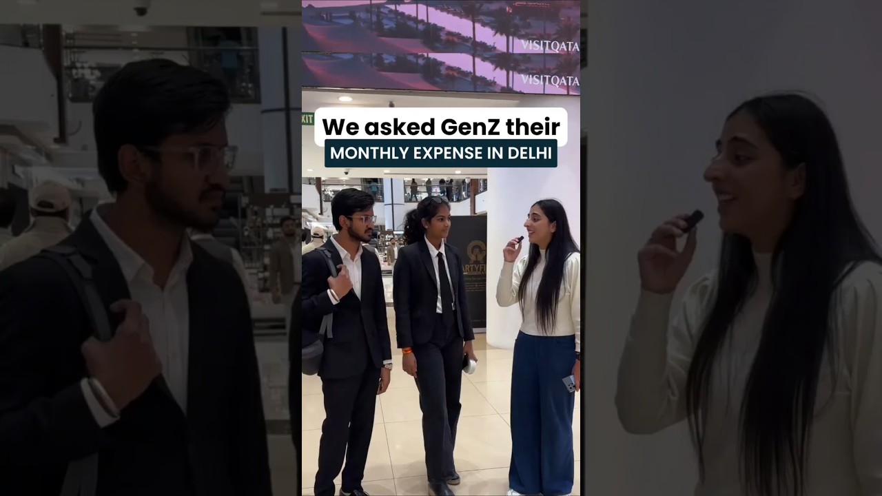 Living the Gen Z Life in Delhi: Monthly Expenses Revealed! 💸🏙️ #simplifymoney