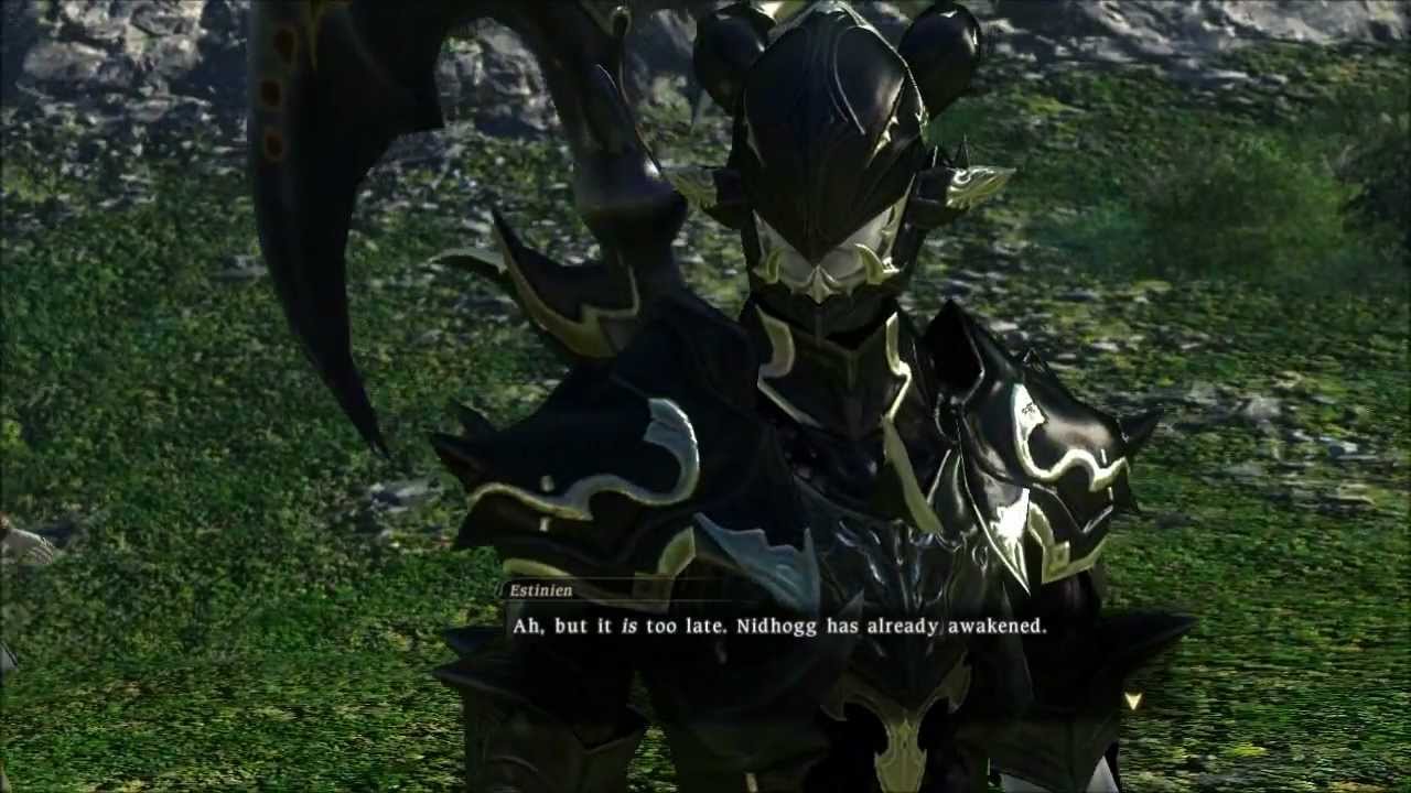 【FFXIV】 Dragoon storyline cutscenes.