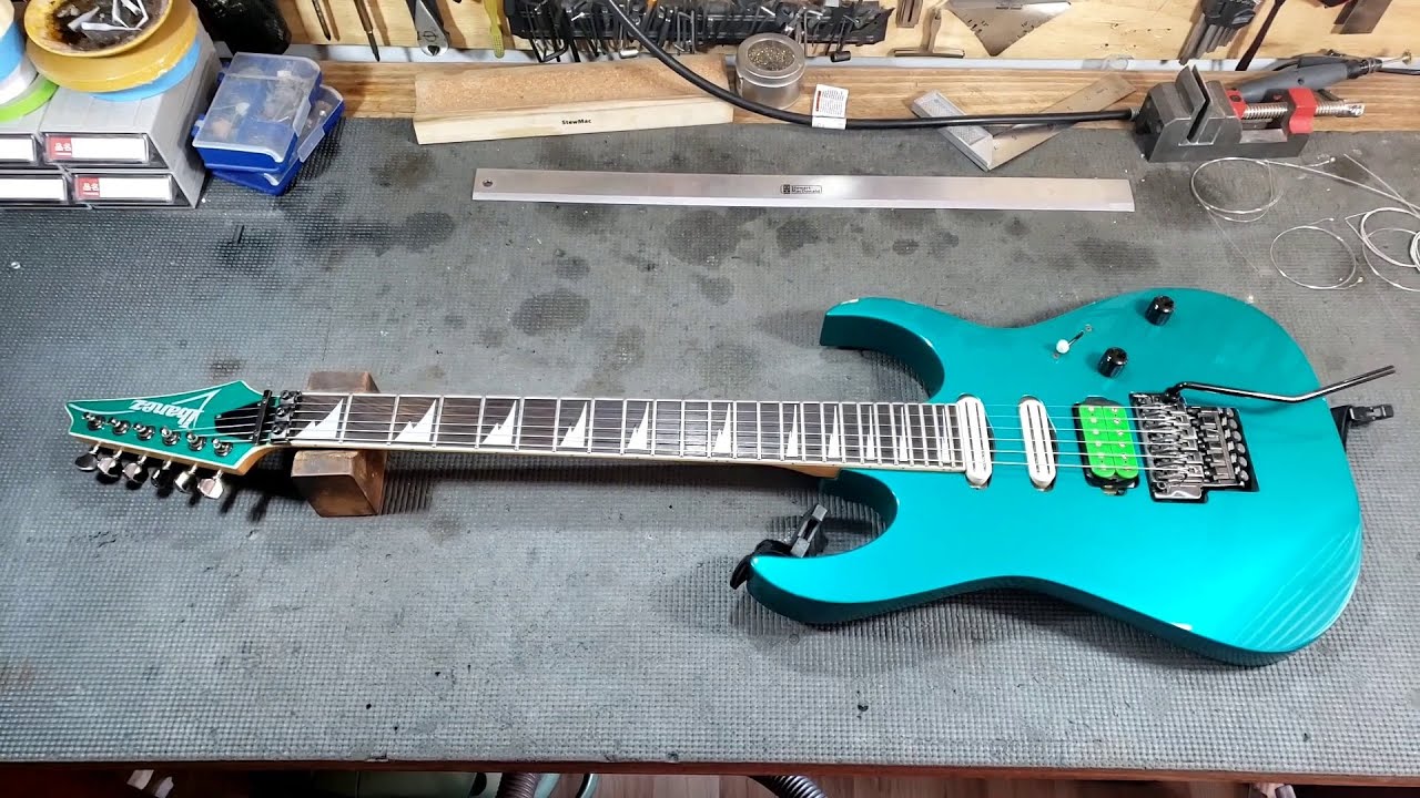 Caso Ibanez RG760 año 92' - Cambio de trastes a 