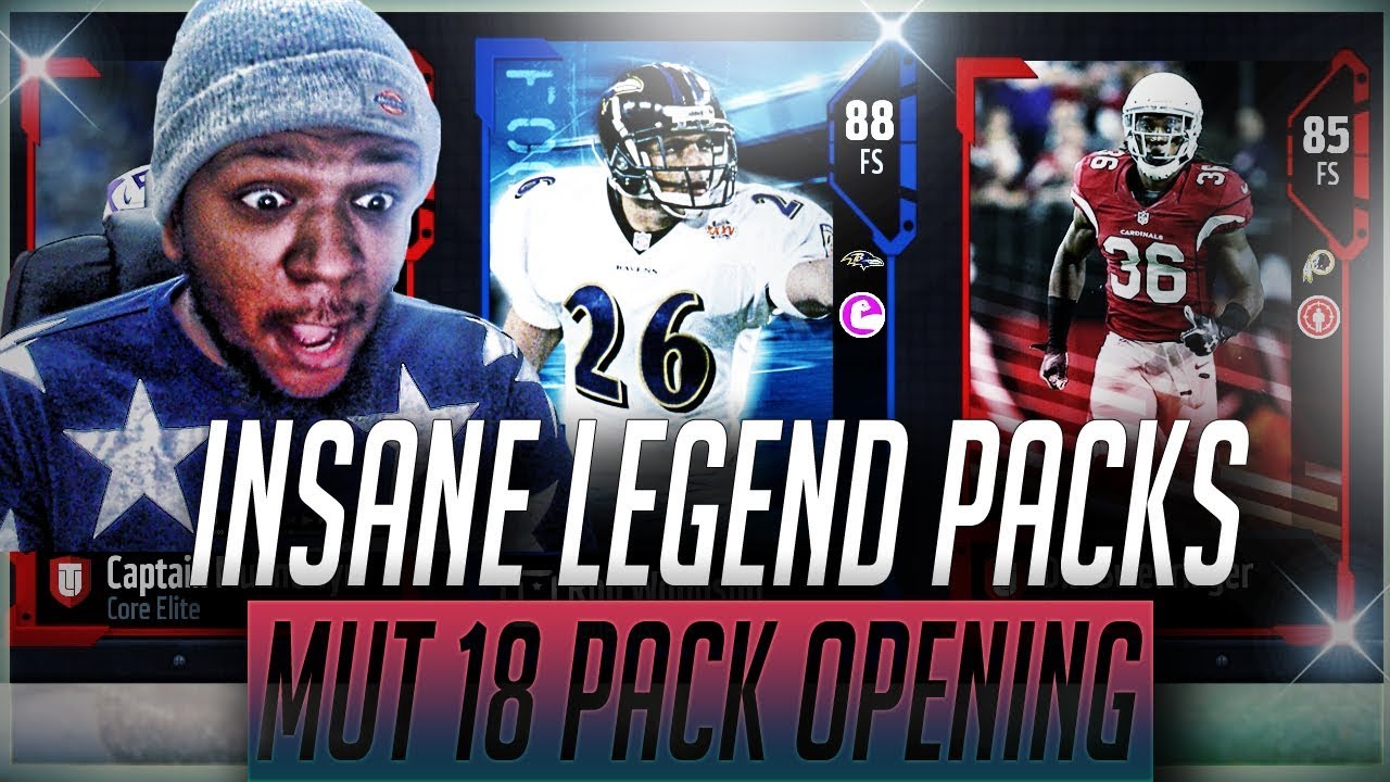 THESE PACKS ARE INSANE! A LEGEND IN EVERY PACK! 100K+ PULL MUT 18  | Madden 18 ULTIMATE TEAM