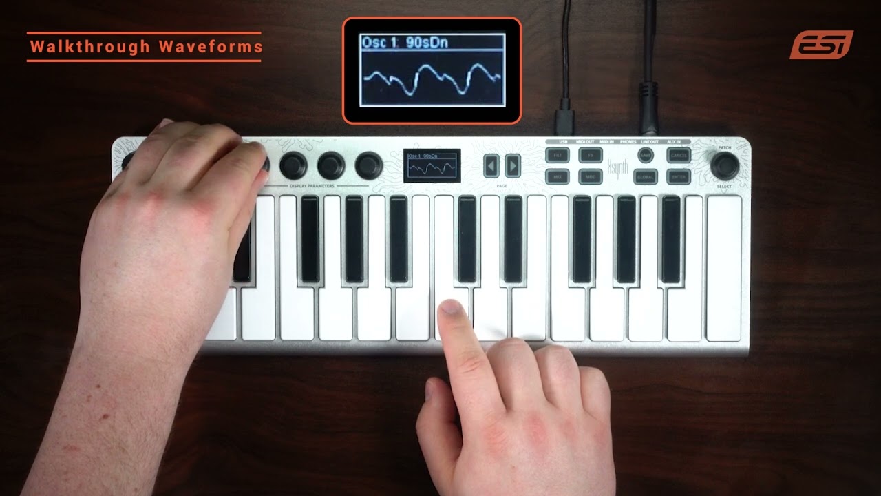 Hands on Xsynth - Waveforms
