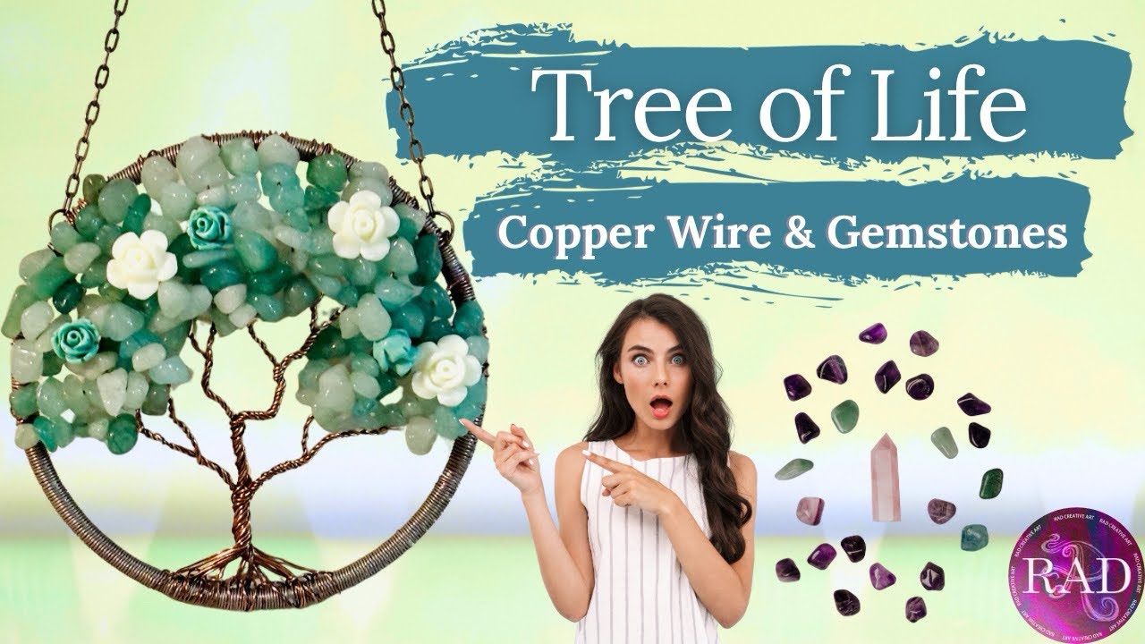 I Made a Tree of Life Using Wire and Gemstones