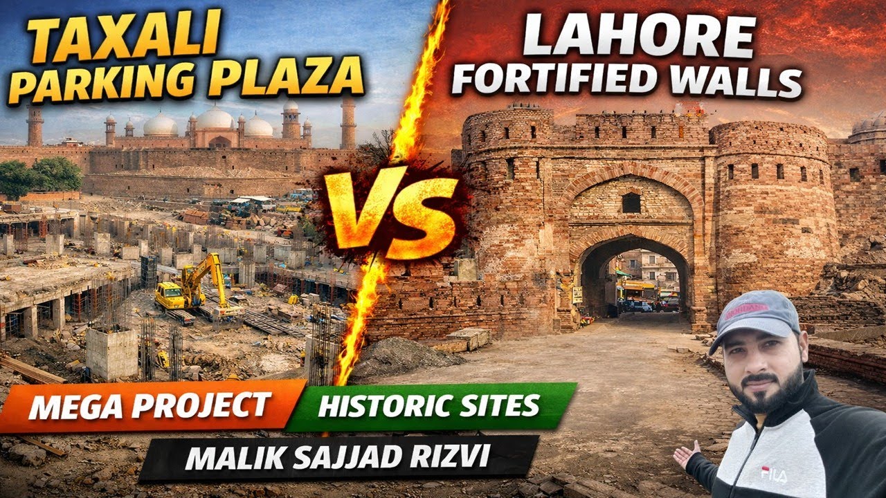 Taxali Underground Parking Plaza Complete Site Visit | Lahore Mega Project Update