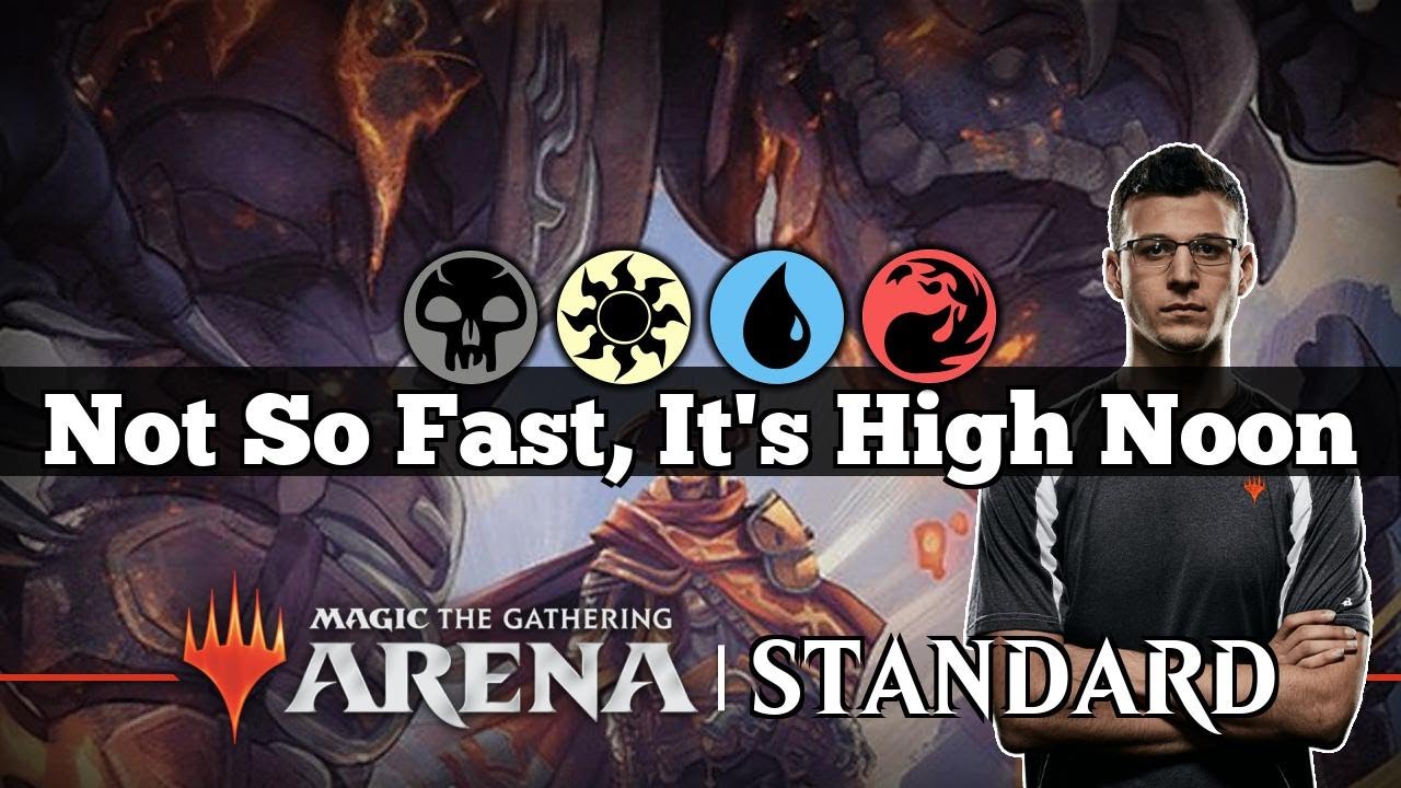 Not So Fast, It's High Noon | Jeskai Black | Standard Bo3 | Mythic Rank | MTG Arena