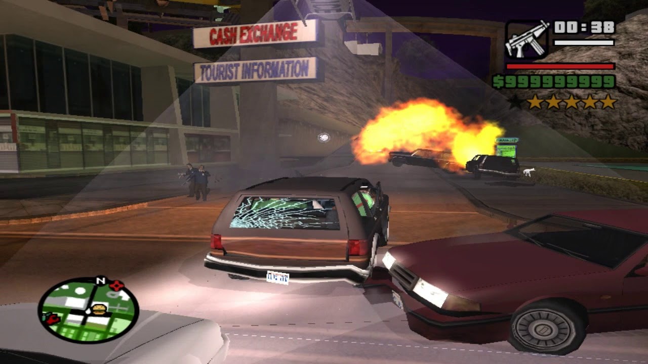 GTA San Andreas Grove Street vs Los Santos Police