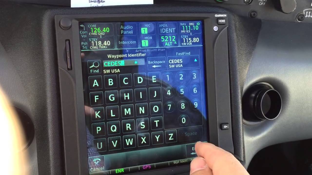 GTN 750 is responsive
