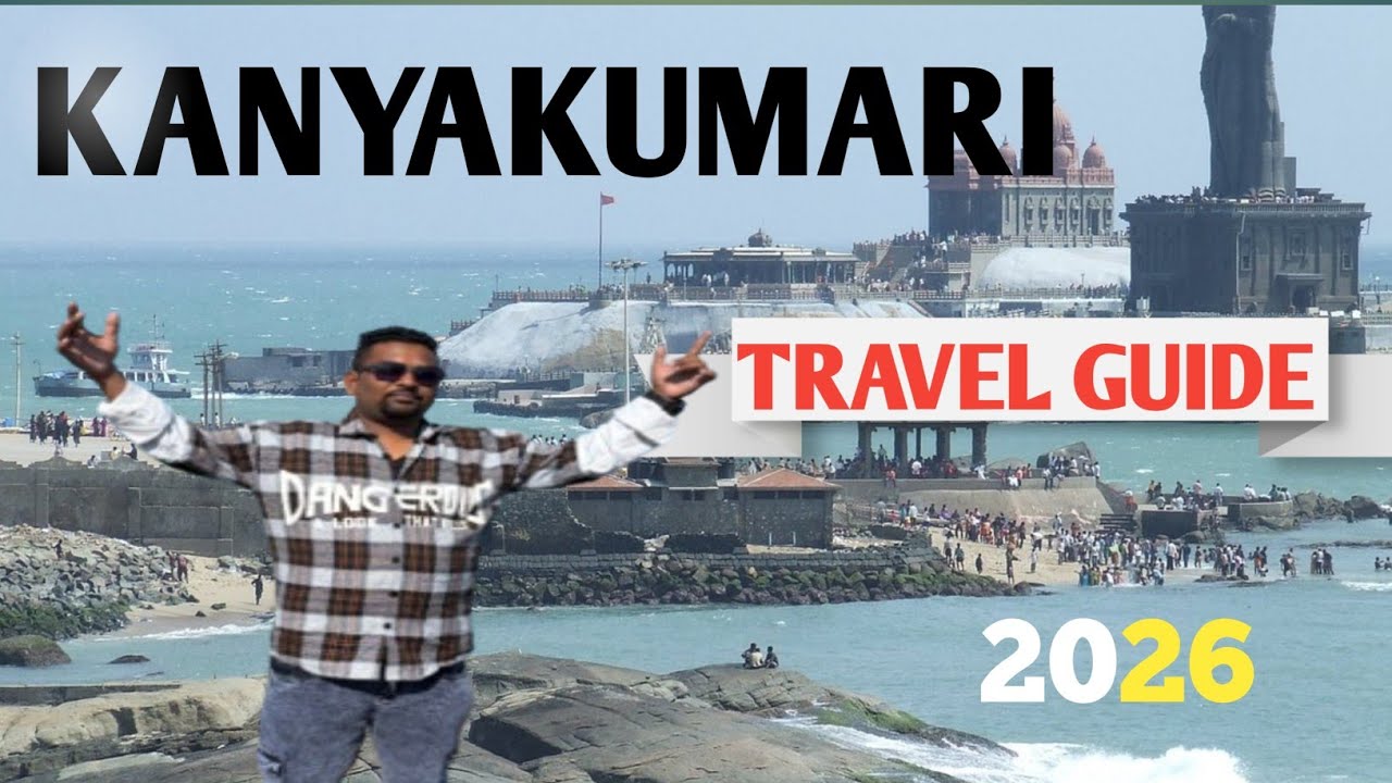 KANYAKUMARI | TAMPLE SWAMI VIVEKANANDA , Kanyakumari | AMIT 5L VLOG