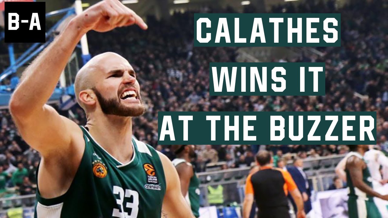 Nick Calathes WINS IT at the BUZZER | Full Highlights | Panathinaikos - Zalgiris 94-93 | 25.01.2018