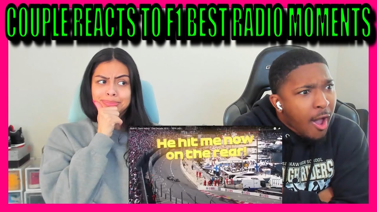 AMERICANS REACTS TO BEST FORMULA 1 RADIOS!