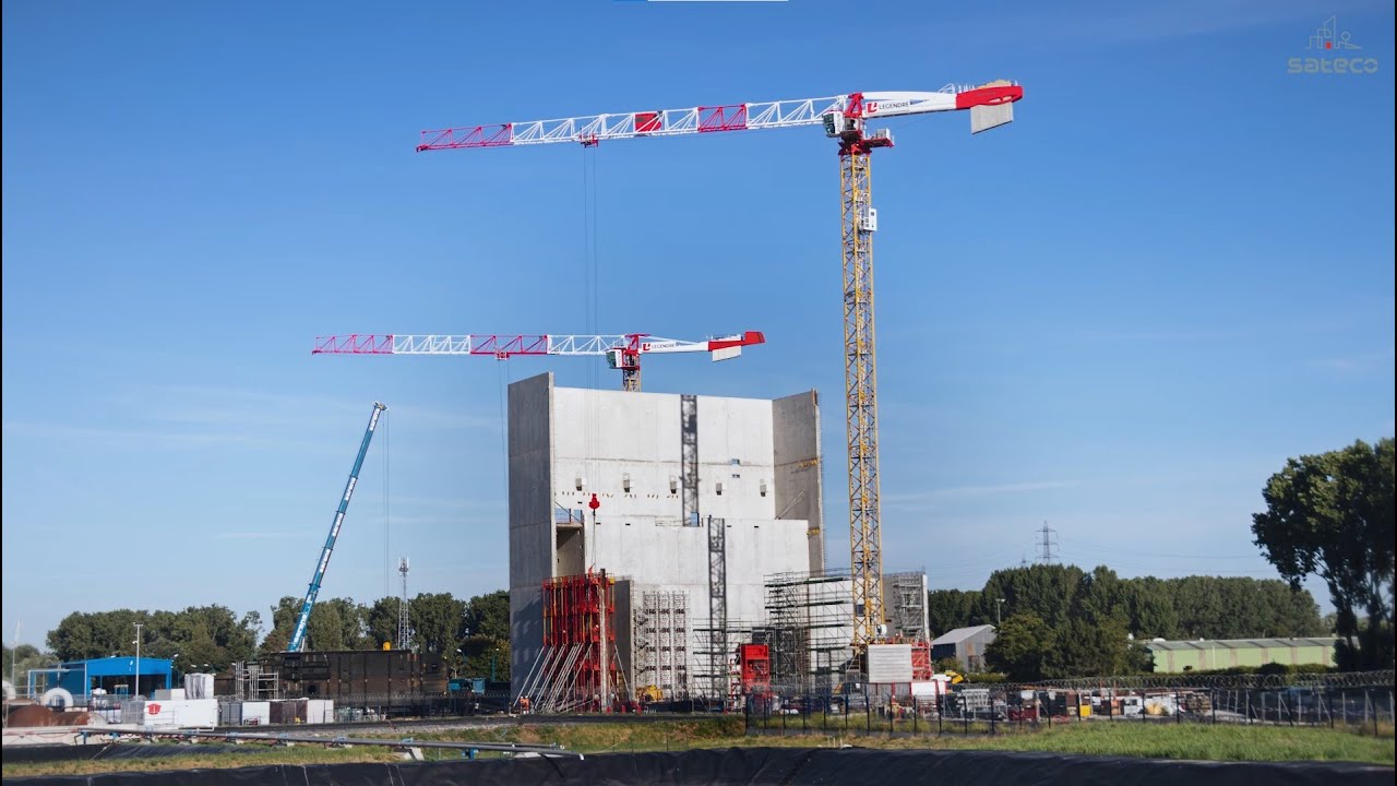 Construction d'une centrale biomasse par Legendre Construction